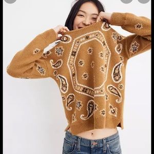 Madewell Bandana Pullover
